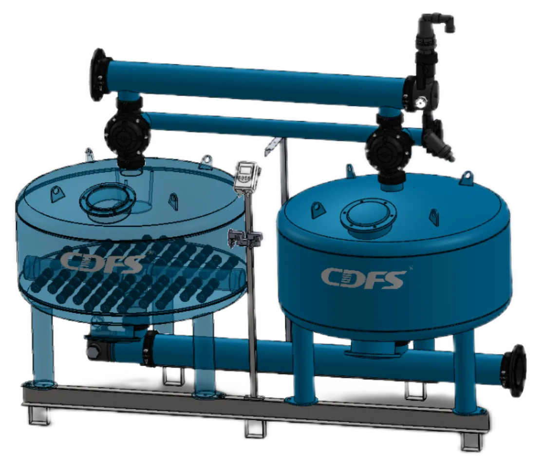二槽式砂メディアフィルターメーカー